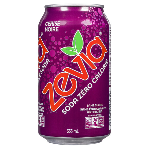 Zevia Black Cherry Soft Drink 355 ml