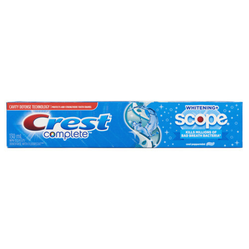 Crest Toothpaste Whitening & Scope Peppermint 130 ml