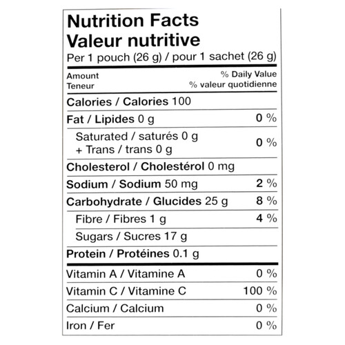 Compliments Fruit Snacks Club Pack 612 g