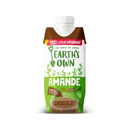 Earth's Own Almond Milk Chocolate Dairy-Free Plant-Based Beverage 250 ml