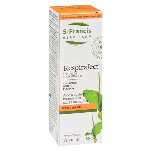 St. Francis Herb Farm Herbal Remedies Tincture Respirafect 50 ml