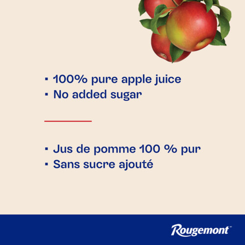 Rougemont 100% Pure McIntosh Apple Juice 2 L