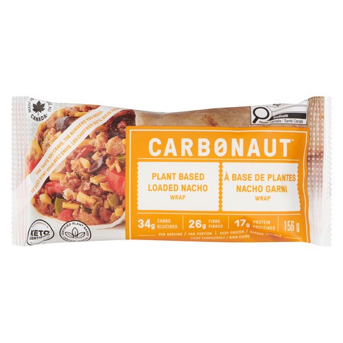 Carbonaut Wrap Plant Based Loaded Nacho 156 g