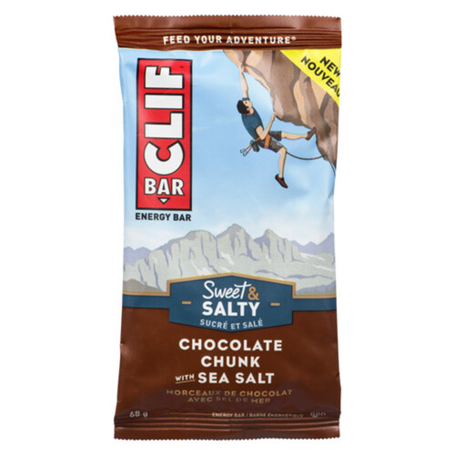 Clif Energy Bar Chocolate Chunk Sweet And Salty 68 g