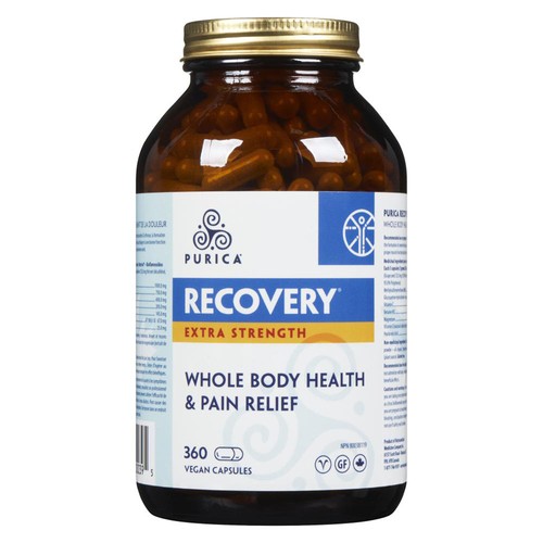 Purica Recovery Extra Strength Vegan Capsules 360 Count