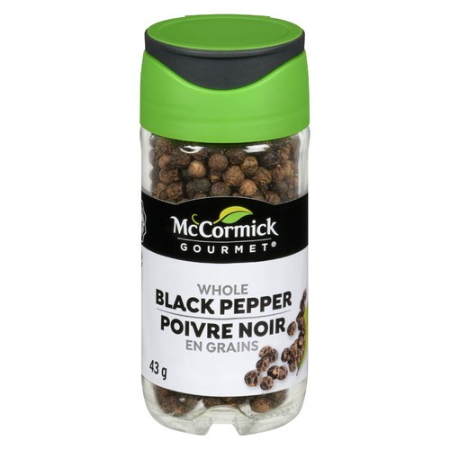 McCormick Gourmet Whole Black Pepper 43 g
