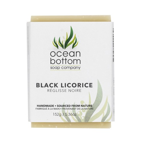 Ocean Bottom Soap Company Black Licorice Soap 1 x 152 g