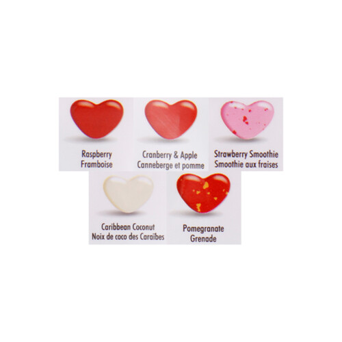 Compliments Heart Shaped Jelly Beans 175 g