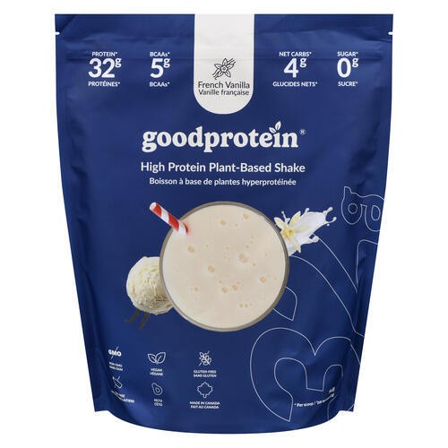 Good Protein High Protein Plant-Based Shake French Vanilla 940 g