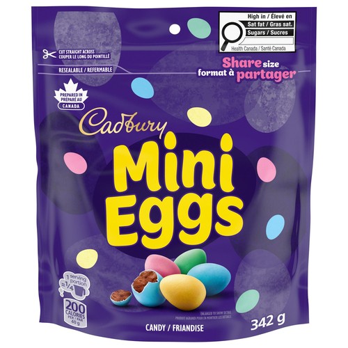 Cadbury Mini Eggs Chocolatey Candy Bag 342 g