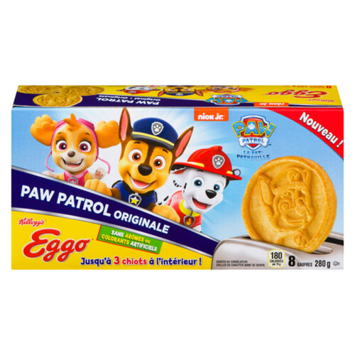 Kellogg's Eggo Frozen Waffles Paw Patrol Original 280 g