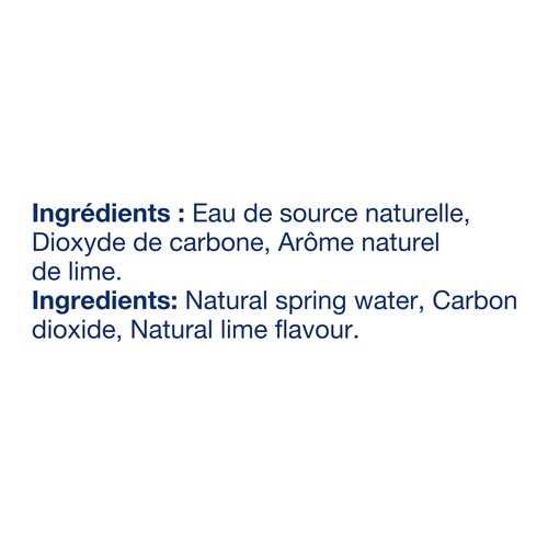 Montellier Carbonated Natural Spring Water Lime 10 x 355 ml (cans)