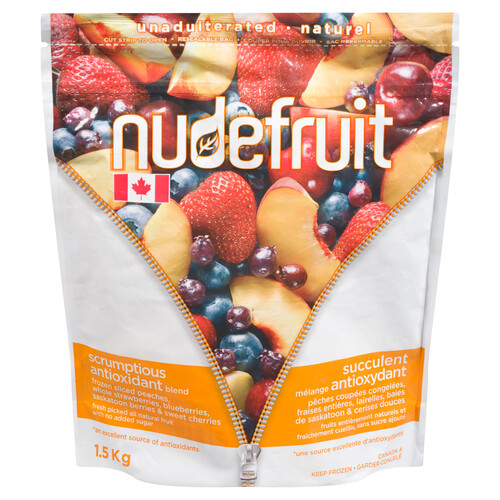 Nudefruit Scrumptious Antioxidant Frozen Fruit Blend 1.5 KG