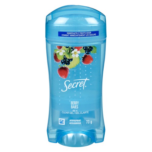 Secret Antiperspirant Fresh Clear Gel Berry 73 g
