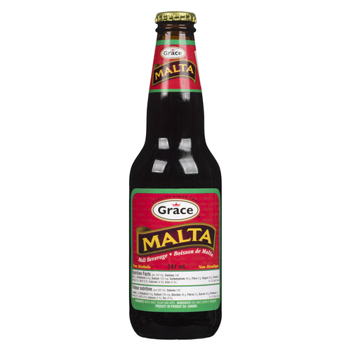 Grace Soft Drink Malta 341 ml (bottle)