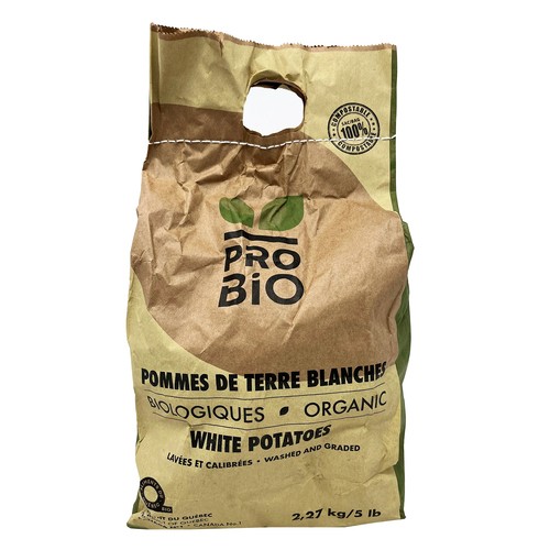 Organic Potatoes White 2.27 kg