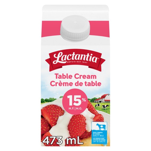 Lactantia 15% Table Cream 473 ml