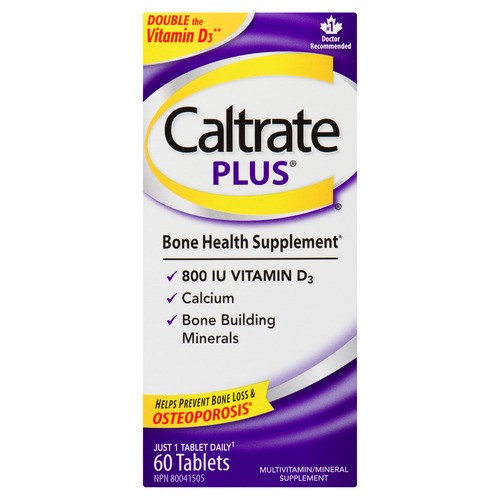 Caltrate Plus Supplements Tablet 60 Count