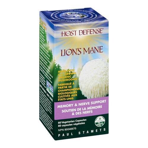 Host Defense Lion's Mane Memory Supplement 60 EA