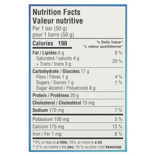 Pure Protein Bar Chocolate Peanut Caramel Value Pack 6 x 50 g
