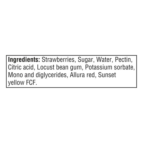 Double Fruit Jam Light Strawberry 500 ml