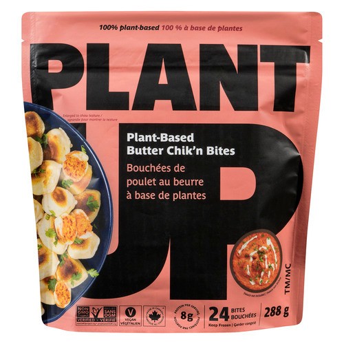 Plant Up Plant-Based Butter Chik'n Bites 24 Bites 288 g
