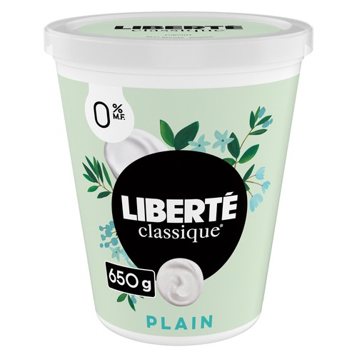 Liberté Classique 0% Smooth Traditional Yogurt Plain 650 g