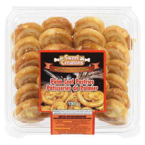 Sweet Creations Palm Leaf Pastries 150 g