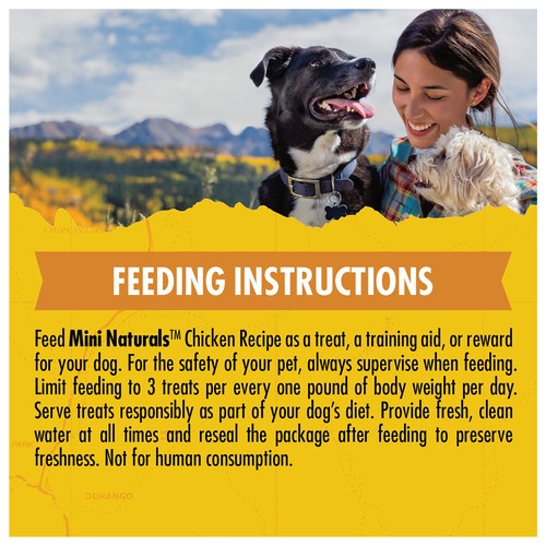 Zuke's Mini Naturals Dog Treats Tender Bites Chicken Recipe 170 g