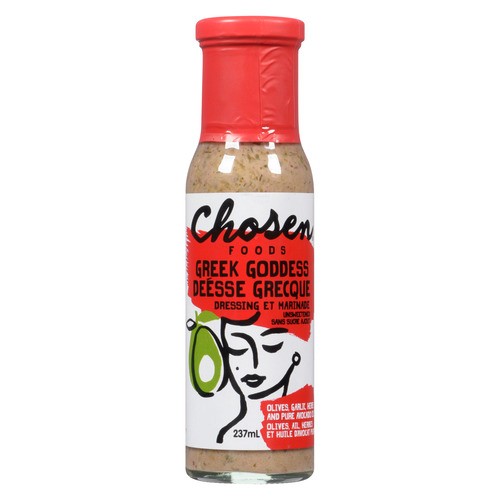 Chosen Foods Goddess Salad Dressing Greek 237 ml
