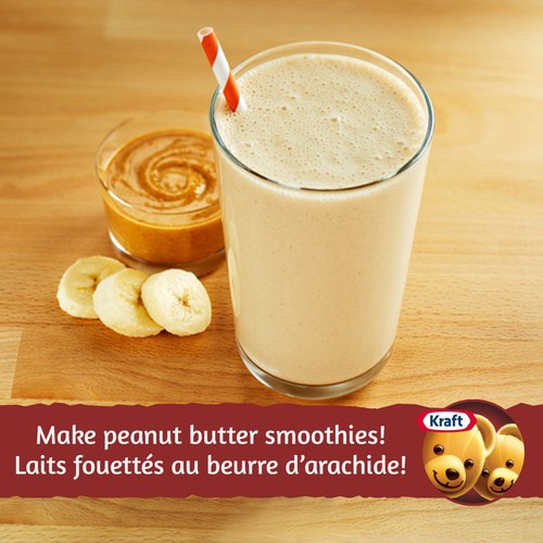 Kraft Peanut Butter Only Peanuts All Natural Crunchy 750 g