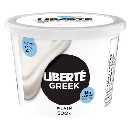 Liberté Greek 2% Yogurt Plain 500 g