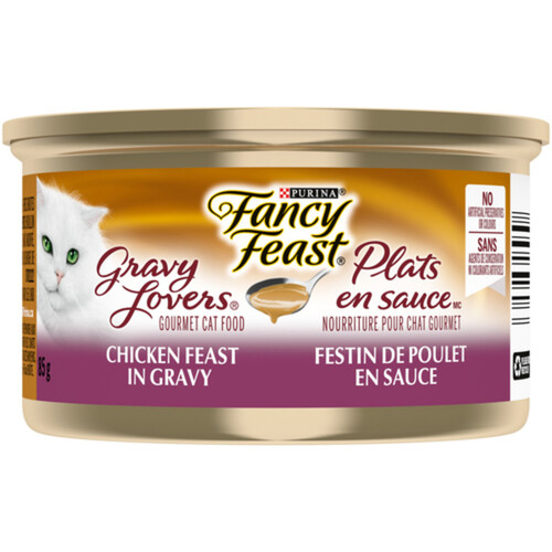 Purina Fancy Feast Wet Cat Food Gravy Lovers 85 g