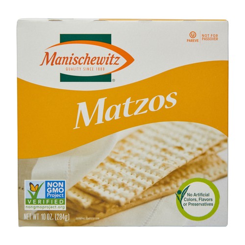 Manischewitz Matzo Regular Unsalted 284 g