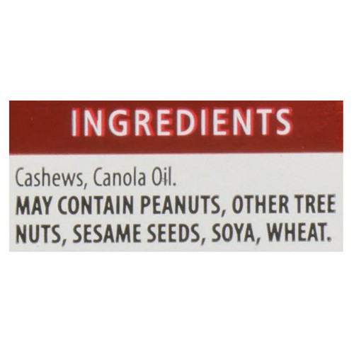 Dan D Pak Cashews Unsalted 454 g