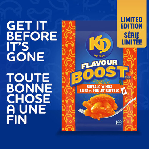 Kraft Dinner Boost Pasta Noodles Buffalo Wings 25 g