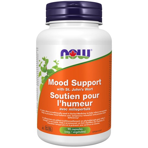 Now Mood Support With St. John's Wort Capsules 90 Count