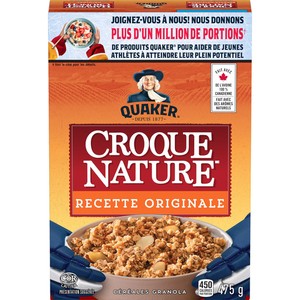 Quaker Céréales croque nature originale 475 g