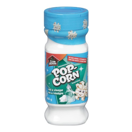 Club House Popcorn Seasoning Salt & Vinegar 160 g