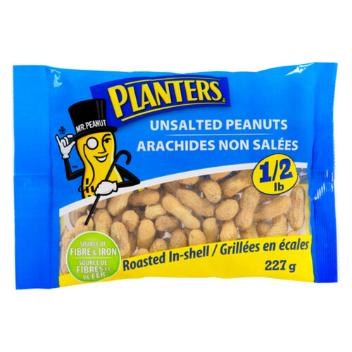 Planters Peanuts In-Shell Roasted 227 g