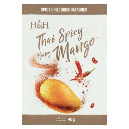 H&H Happy & Healthy Dried Fruit Mango Spicy 40 g