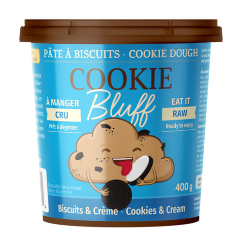 Cookie Bluff Cookie Dough Cookies & Cream 400 g