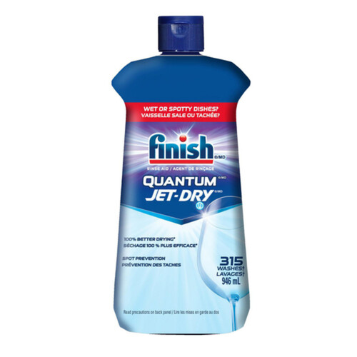 Finish Dishwashing Supplies Quantum Jet-Dry 946 ml