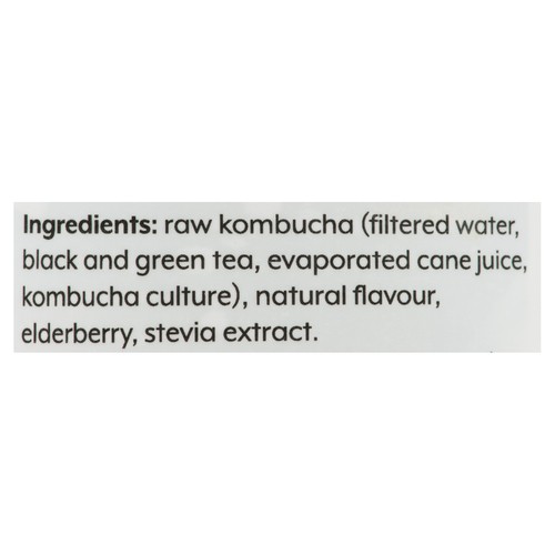 Wild Tea Kombucha Elderberry Cola 355 ml