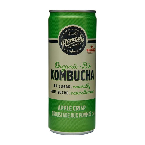 Remedy Organic Kombucha Apple Crisp 250 ml (can)