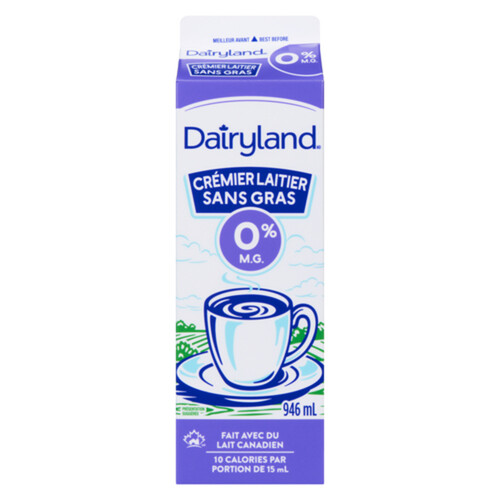 Dairyland Fat-Free Creamer 946 ml - Voilà Online Groceries & Offers