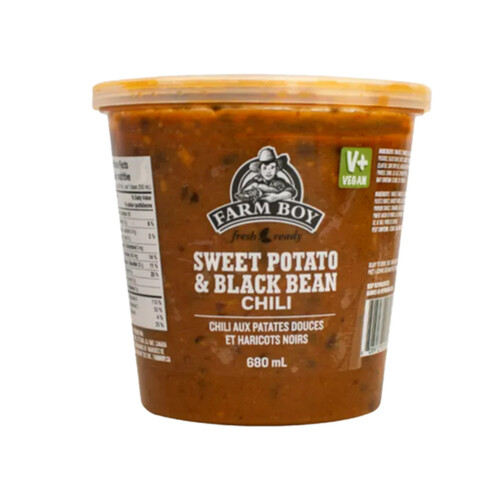 Farm Boy Chili Sweet Potato & Black Bean 680 ml