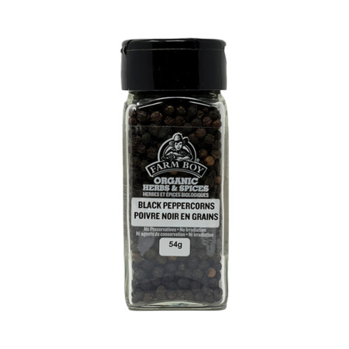 Farm Boy Organic Black Peppercorns 54 g