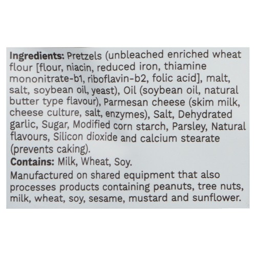 Pop Daddy Pretzel Sticks Garlic Parmesan 212 g