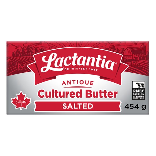 Lactantia Butter Antique Salted Cultured 454 g
